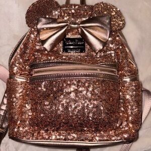 Rosegold Disneyland backpack 💗